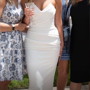 White Selfie Leslie Dress